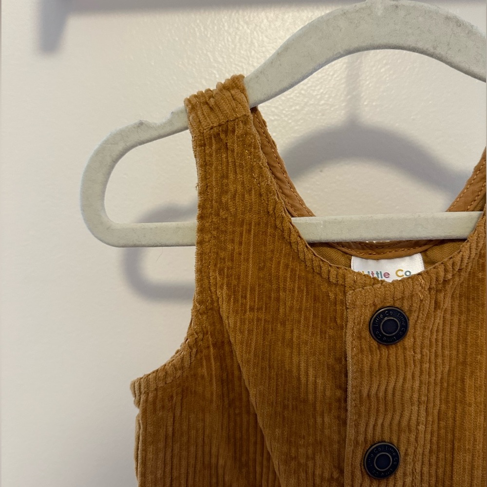 Little Co. Corduroy Overall Dress